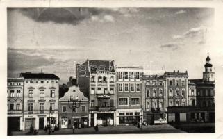 Leszno Main street restaurant, department store, Bebis shop (small tear)