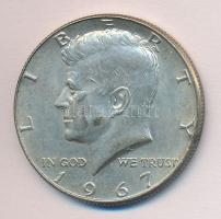 Amerikai Egyesült Államok 1967. 1/2$ Ag "Kennedy" T:2
USA 1967. 1/2 Dollar Ag "Kenned...