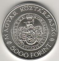 2005. "Bocskai" 5000Ft ezüst T:BU tanúsítvánnyal, kapszulában. Csak 3000db! RR!!