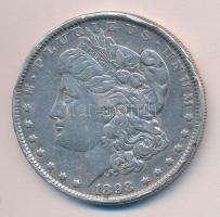 Amerikai Egyesült Államok 1898. 1$ Ag "Morgan" T:3
USA 1898. Morgan Dollar Ag C:F