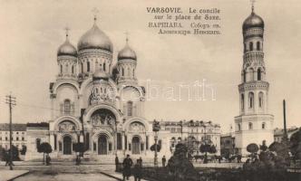 Warsaw the council in the Saxon park