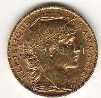 Franciaország 1904. "Kakas" 20Fr arany 6,4516 T:2