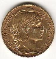 Franciaország 1906. "Kakas" 20Fr arany 6,4516 T:2