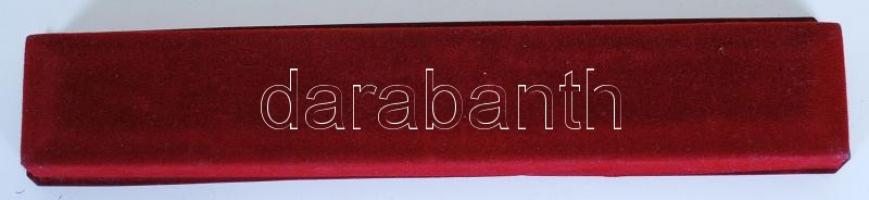 Ezüst (Ag.) nyaklánc, jelzett (925), h:40 cm, s:12 g, eredeti tartójában