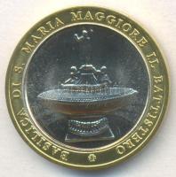 Vatikán 2005. "XII. Leó pápa 1823-1829 / Santa Maria Maggiore" bicolor emlékérem (34mm) T:1 Vatican 2005. "Pope Leo XII 1823-1829 / Santa Maria Maggiore" bicolor medallion (34mm) C:Unc