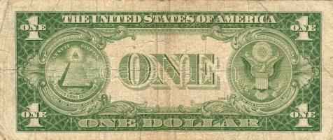 USA 1935E 1$ kék pecsét T:II/III