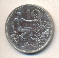 Csehszlovákia 1931. 10K Ag T:2 Czechoslovakia 1931. 10 Korun Ag C:XF