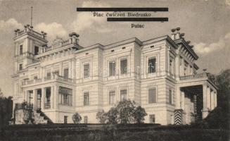 Biedrusko military practice field, palace