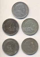 1947. 5Ft Ag "Kossuth" (5x) T:3