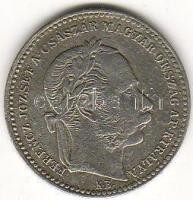 1869K.B. 20kr ezüst T:3/3+