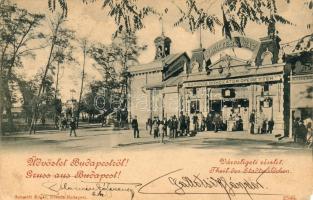 Budapest Stadtwäldchen 1899 (EM)