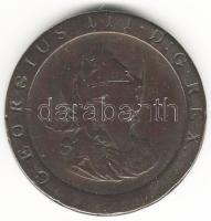 Nagy-Britannia 1797. 1P "Kocsikerék" T:3 pici ph