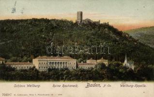 Baden Rauheneck, Weilburg, chapel (pinhole)