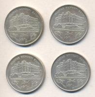 1993. 200Ft Ag "MNB" (4x) T:2,2-