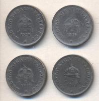 1916. 20f Fe + 1917. 20f Fe + 1918. 20f Fe + 1920. 20f Fe T:2,2-