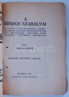 Tolnay József: A Bridge szabályai. Második bővített kiadás. Bp., 1931, Szerző tulajdona. Papírkötésb...