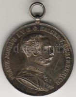 Franz Joseph I. "Der Tapferkeit" vitézségi érem, nagy ezüst T:2 kis ph.