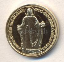"Magyar aranypénzek utánveretben - Szent István jubileumi 100 pengő" aranyozott Ag(0.999) ...