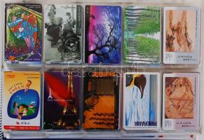 960 darabos nagyon szép dél-koreai telefonkártya-gyűjtemény. Mind különféle! / All different 960 Sou...