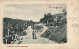 1899 Budapest XII. Svábhegy fogaskerekű vasút (EK)