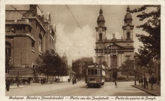 Budapest VIII. Józsefváros a 16-os villamossal