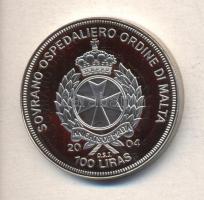Máltai Lovagrend 2004. 100L "Ciprus az EU-ban" T:PP
Sovereign Order of Malta 2004. 100 Lir...