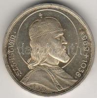 1938. "Szt. István" 5P ezüst T:2 kis ph