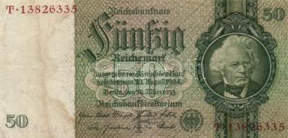 Német 3. Birodalom 1929. 10M + 1933. 50M + 1935. 100M "W" T:II-,III
German Third Reich 192...