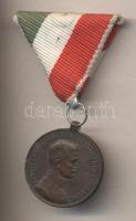 1917. Bronz Vitézségi Érem "IV. Károly / Fortitudini" nemzetiszínű mellszalaggal T:2,2- 1917. Medal for Bravery with ribbon Br sign:Kautsch C:XF,VF