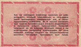 1946. 1.000.000AP (2x) fordított címeres és "amelyeknek" hátlapi szövegrésszel! T:II-