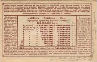 1925. Jókai sorsjegy 2000K T:II/III