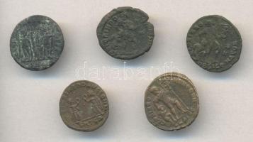 5db klf római follis szebb darabokkal! T:vegyes