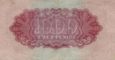 1944. 1000P "A Vöröshadsereg Parancsnoksága" T:III javított