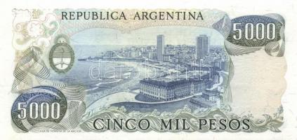 Argentína 1P + 5P + 10P + 5000P bankjegy T:I
Argentina 1 Peso + 5 Pesos + 10 Pesos + 5000 Pesos C:Un...