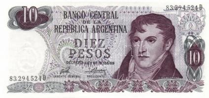 Argentína 1P + 5P + 10P + 5000P bankjegy T:I
Argentina 1 Peso + 5 Pesos + 10 Pesos + 5000 Pesos C:Un...