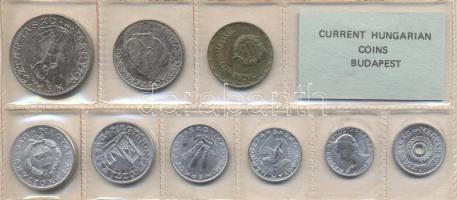 1979. 2f-10Ft 9db klf érmés forgalmi sor fóliatokban T:1