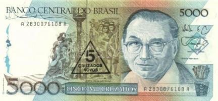 Brazília/Sri Lanka/Kína 5db modern bankjegy T:I
Brazil/Sri Lanka/China 5 modern banknotes C:Unc