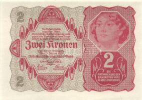 Ausztria 1945. 10Sch T:III + Osztrák-Magyar Bank 1922. 2K + 10K + 1000K T:I Austria 1945. 10 Schilling C:F + Austro-Hungarian Bank 1922. 1 Corona + 10 Corona + 1000 Corona C:unc