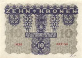 Ausztria 1945. 10Sch T:III + Osztrák-Magyar Bank 1922. 2K + 10K + 1000K T:I
Austria 1945. 10 Schilli...