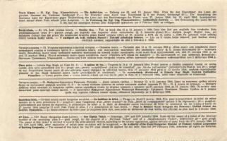 1942-44. "48./51. Magyar Királyi Osztálysorsjáték" 4db különféle sorsjegye + 1969. "E...