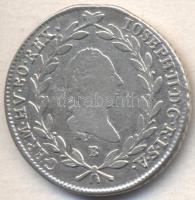 Ausztria/magyar verdejel 1786B 20Kr Ag II.József T:2-/3