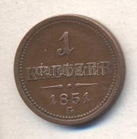 Ausztria 1851G 2Kr T:2- Austria 1851G 2 Kreuzer C:VF