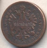 Ausztria/magyar verdejel 1859E 1Kr T:2-/3