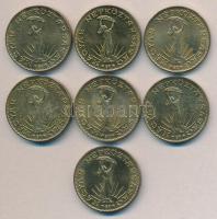 1983-1989. 10Ft (7x) klf évszámmal T:1,1-