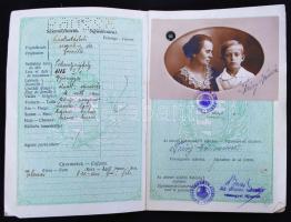 1931 Puhafedeles útlevél / HUngarian passport