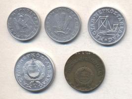 1974. 10f + 20f + 50f + 1Ft + 2Ft T:1,2,2-