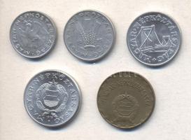 1975. 10f + 20f + 50f + 1Ft + 2Ft T:1,2,2-