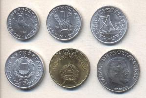 1982. 10f + 20f + 50f + 1Ft + 5Ft T:1