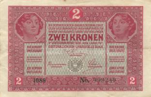 1913. 20K "Citta Di Fiume" körbélyegzővel + 1917. 2K "Citta Di Fiume" körbélyegz...