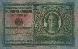 1902. 1000K + 1912. 100K + 1913. 20K mindhárom "Felülbélyegzés 1919.jún. 7. Muraszombat Jegyzői...